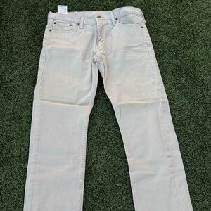 Levi's 513 Men's Jeans Pants  Size W31 L30 Color Beige